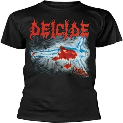 Imagen de Deicide Once Upon The Cross Camiseta para hombre, Negro, L