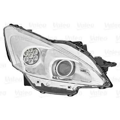 Imagen de VALEO ORIGINAL PART 046871 Faros derecha con luz de curva dinámica para circulación por la sin unidad control xenón PEUGEOT: 508 I SW
