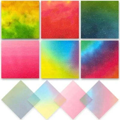 Imagen de Newplenty 300 Hojas Notas Adhesivas Transparentes, Reutilizables, Postit Autoadhesiva Impermeable Removibles para el Hogar/Escuela/Oficina