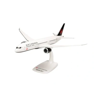 Imagen de herpa Miniatura del avión Air Canada Boeing 787 9 Dreamliner, Escala 1/200, Modelo prefabricado, maqueta de colleción, modelismo, Avion con Soporte, Figura plástico