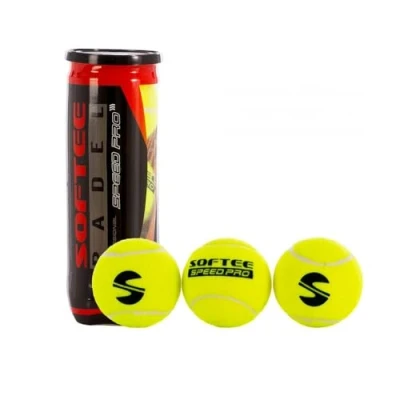 Imagen de Softee Equipment Pelotas Pádel Speed Pro 1x3, Amarillo, Extra Large