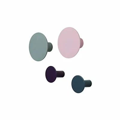 Imagen de Blomus 65801 Ganchos de pared (4,5 cm), multicolor