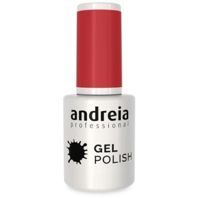Imagen de Andreia Pintauñas Semipermanentes Esmalte Semipermanente Profesional para Uñas de Gel Manicura con Brillo Intenso que Dura Hasta 4 Semanas Color 227 Rosa Sombras Roja 10,5 ml