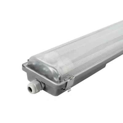 Imagen de Ledvion 2X Luminarias LED de 120CM, 18W, 6500K, 3330 lúmenes, IP65, Incluye tubos 185 L/Pw, Acero Inoxidable, + 75.000 horas, a prueba polvo y explosiones