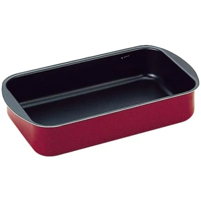 Imagen de Ibili RUSTIDERA Venus 40x27x6 CMS, Stainless Steel, Rojo, 40 x 27 6 cm