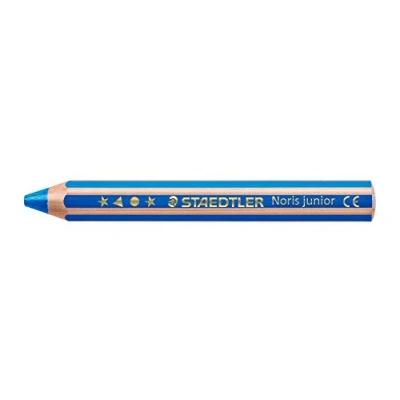Imagen de Staedtler Noris Junior 140 3 Lápiz de colores (3 en 1, 6 unidades), color azul