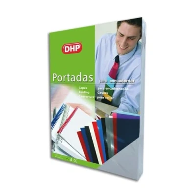Imagen de Pack de 100 Portadas para Encuadernar PVC, Cristal, Formato A4, 0,18 mm Grosor