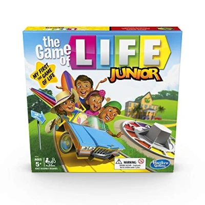 Imagen de Hasbro Gaming The Game of Life Junior Board for Kids From Age 5, 2 to 4 Players