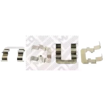 Imagen de MAPCO 9320 Kit de accesorios, pastillas frenos Eje delantero