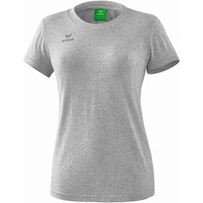 Imagen de erima GmbH Casual Basic Camiseta Style, Mujer, Gris Claro Jaspeado, 44