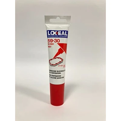 Imagen de LOXEAL 59 30 Junta líquida 75 ml rojo silicona altas temperaturas