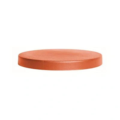 Imagen de Plataforma movil para macetas Prosperplast de plastico redonda con 4 ruedas 29,2 x cm en color terracota
