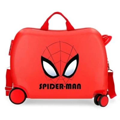 Imagen de Joumma Marvel Spiderman Authentic Maleta Infantil Rojo 50x38x20 cms Rígida ABS Cierre de combinación Lateral 38L 1,8 kgs 2 Ruedas Equipaje Mano
