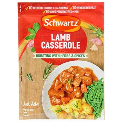 Imagen de Schwartz Gama de salsa paquetes (Caserole cordero clásico 3 x 35g)