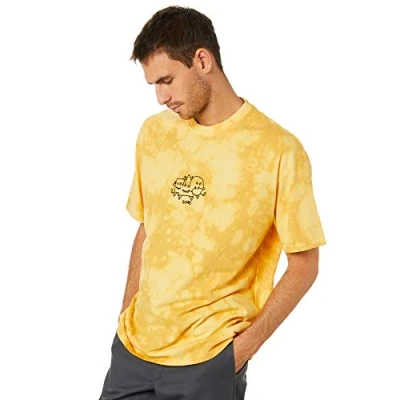 Imagen de Globe Appleyard Sessions tee Camiseta de Manga Corta, Unisex Adulto, Gold, XXL