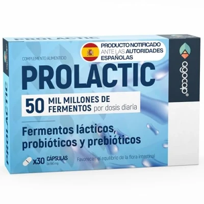 Imagen de Prebióticos y Probióticos Intestinales, con 30 Cepas Bacterianas Probioticos, Acción rápida Cápsulas 50 Millones UFC para la Flora Intestinal Lactobacillus Gasseri, rhamnosus &amp; Salivarus