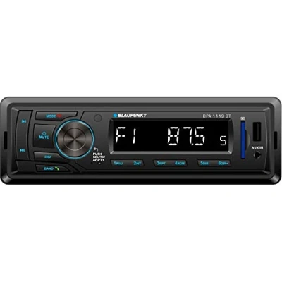 Imagen de Blaupunkt BPA1119BT Autorradio 1 DIN, Bluetooth, USB, Negro