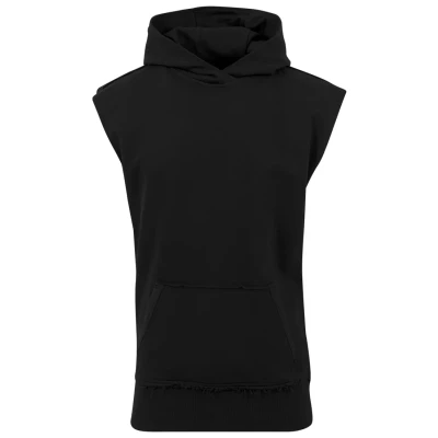 Imagen de Urban Classics OPEN EDGE Sleeveless Hoody Camiseta estampada, Hombre, Talla: Small, Black