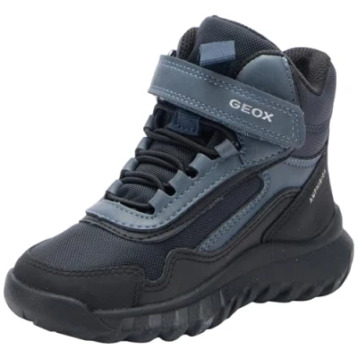 Imagen de Geox Simbyos BOY ABX Botines para niños, Talla: 39, Avio/black Zapatos