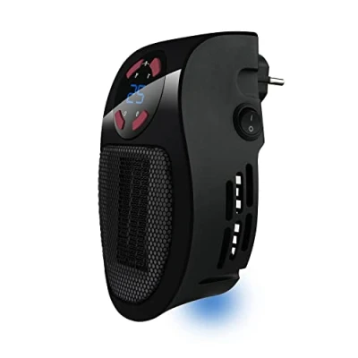 Imagen de Calefactor Taurus Tropicano Plug Heater, Calentamiento ultra rápido, Portátil, Cerámico, Tamaño compacto, 2 intensidades
