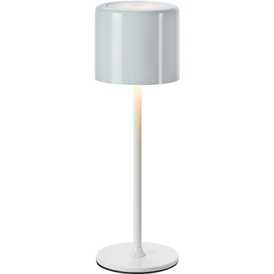 Imagen de Markslöjd Lámpara mesa de batería Filo para exterior, blanco