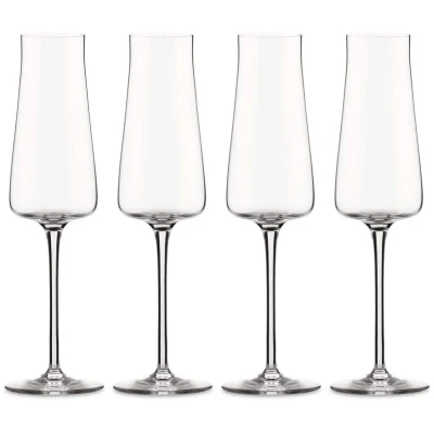 Imagen de Alessi Champagne glass Eugenia 4 pieces NF09/09 by Naoto Fukasawa