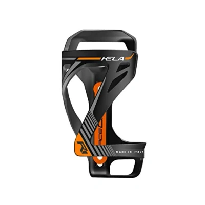Imagen de RACEONE Portabidón Kela Salida Lateral, Naranja, Unisex Adulto, Negro/Orange Fluo, Talla única