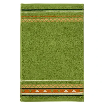 Imagen de Frottana Country Toalla de baño, algodón, Verde peridoto, 30 x 50 cm