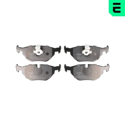 Imagen de OPTIMAL BP 10142 Juego de pastillas freno Eje trasero preparado para indicador desgaste BMW: 5 Berlina, Touring