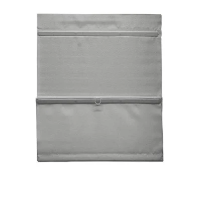 Imagen de GARDINIA EASYFIX Persiana romana magnética con velcro, Cortina romana, Opaca, Todas las piezas de montaje incluidas, Gris, 50 x 140 cm (ancho alto)