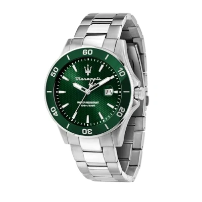 Imagen de Maserati Reloj de Hombre Limited Edition, Hora, Fecha, Analógico, Correa Acero, Resistente al Agua, Colección Competition R8853100039
