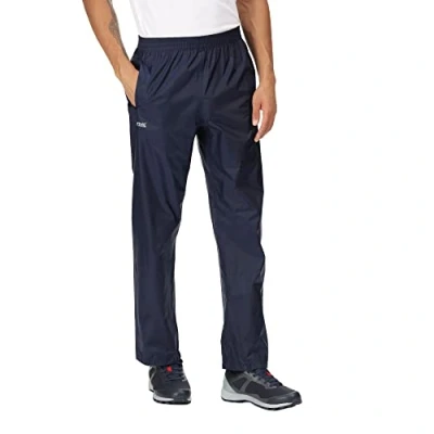 Imagen de Regatta Waterproof Pantalones para hombre, tamaño XL, color azul
