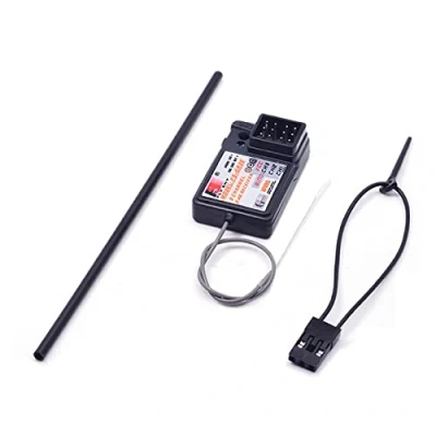 Imagen de BEYEE Flysky GR3E 3CH Receptor RC (2,4 GHz, AFHDS) para FS GT2 GT3 GT3B GR3C T6 CT6B TH9X Auto Boot Emisor