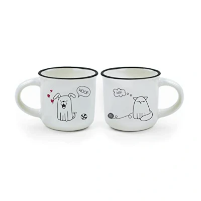 Imagen de Legami Tazas de café, Multicolor, 5,5 x 5 cm