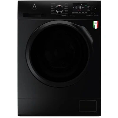 Imagen de ALPHA Lavadora TITAN Elite 9, Made in Italy, Eficiencia A, Negro Brillo, Eco Silence Inverter, 1.200rpm, 9kg *Alta Gama*