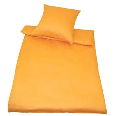 Imagen de Kinzler Juego de Cama, algodón, Amarillo, 40 x 80 + 155 200 cm