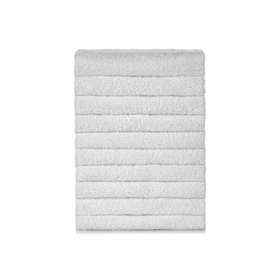 Imagen de Tuiste Juego de 8 toallas 100% algodón, 2 baño, 4 toallas, invitados, suaves y absorbentes, color gris carbón