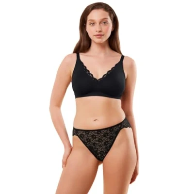 Imagen de Triumph Amourette N01 Sujetador sin aros, Mujer, Talla: 115D, Black