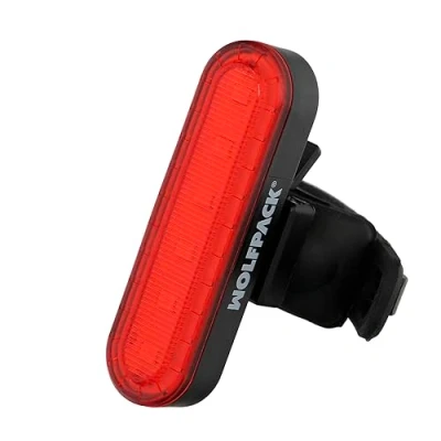 Imagen de Luz Led Trasera para Bicicleta/Patinete 100 Lumenes (4 Modos) Bateria Recargable USB