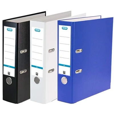 Imagen de Elba Smart Pro Archivador, color negro, azul, blanco breit (3 Stück)
