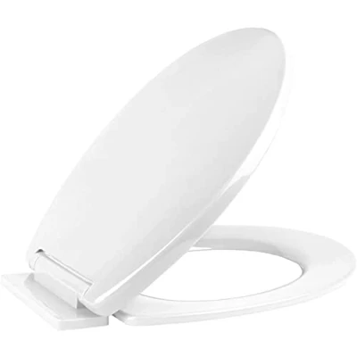 Imagen de RAM ONLINE Asiento de inodoro cierre suave blanco