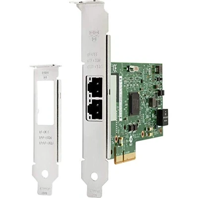 Imagen de HP Intel I350 T2ADAPTADOR DE REDPCIE 2.1 X4 Perfil BAJOGIGABIT ETHERNET X 2PARA Z2 G4, Z4 Z440, Z6 Z8 G4