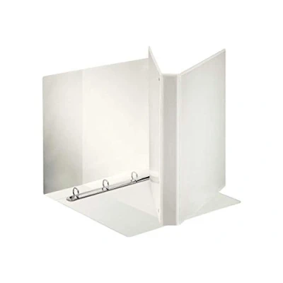 Imagen de ESSELTE Archivador de pantalla polipropileno personalizable (3 bolsillos) anillas 4 20 rot f.to maxi blanco 394751000