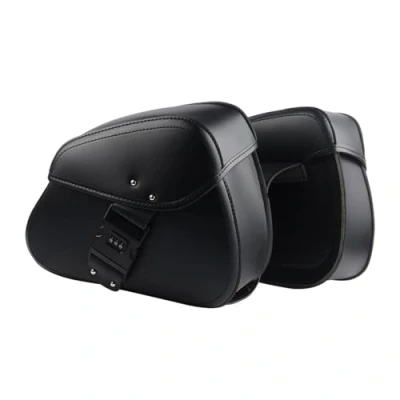 Imagen de ECKBRJA Bolsa Trasera para Motocicleta Y&amp;amaha XSR125 XSR155 XSR700 XSR900 XSR 155 700 900 Lateral Impermeable Equipaje Retro Sillín Herramientas