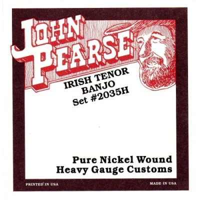 Imagen de John Pearse 2035H Juego de cuerdas para banjo níquel