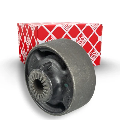 Imagen de FEBI BILSTEIN 171945 Silentblock Brazo de Suspension posterior, Eje delantero, izquierda, debajo, derecha Caucho SEAT: Leon III SC