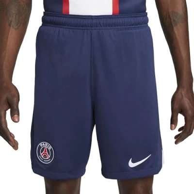 Imagen de Paris Saint Germain FC DJ7747 410 S Psg M Nk Df Stad Short Hm Pantalones Cortos, Tamaño S, Color Azul Marino Medianoche y Blanco