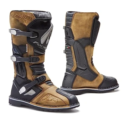 Imagen de Forma botas moto Terra Evo WP homologuee CE marrón