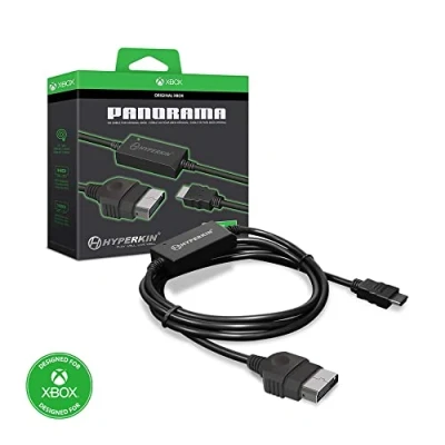 Imagen de Hyperkin M07324 Adaptador de cable Negro para (Male connector / Male connector, 2,1336 m, Negro)