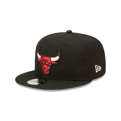 Imagen de New Era TEAM SIDE Patch 9FIFTY Gorra, Talla: S/M, Chicago bulls blkfdr